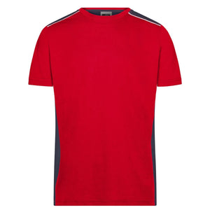 T-shirt Mens Workwear - Color rosso / XS - personalizzabile con logo