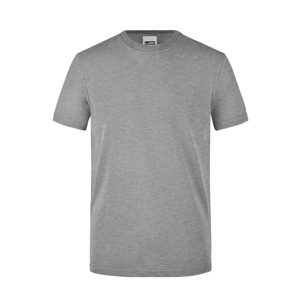 T-shirt Mens Workwear grey-heather / XS - personalizzabile con logo