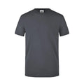 T-shirt Mens Workwear grigio / XS - personalizzabile con logo