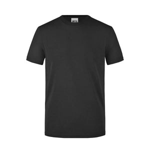 T-shirt Mens Workwear nero / XS - personalizzabile con logo