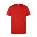 T-shirt Mens Workwear rosso / XS - personalizzabile con logo
