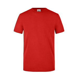 T-shirt Mens Workwear rosso / XS - personalizzabile con logo
