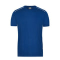 T-shirt Mens Workwear - Solid blu / XS - personalizzabile con logo