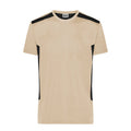 T-shirt Mens Workwear - Strong beige / XS - personalizzabile con logo