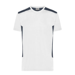 T-shirt Mens Workwear - Strong bianco / XS - personalizzabile con logo