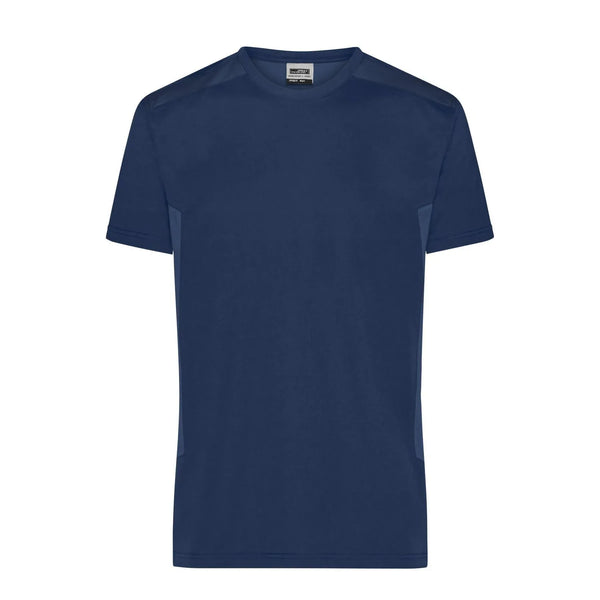T-shirt Mens Workwear - Strong blu / XS - personalizzabile con logo