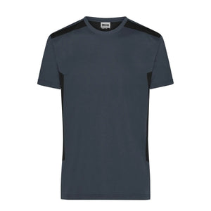 T-shirt Mens Workwear - Strong grigio / XS - personalizzabile con logo
