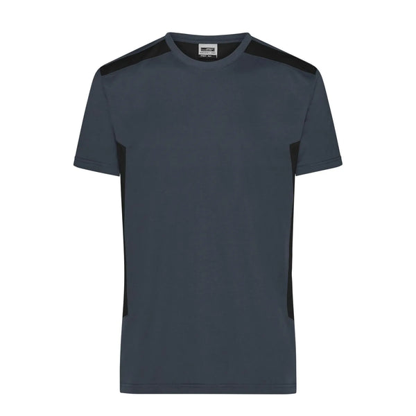 T-shirt Mens Workwear - Strong grigio / XS - personalizzabile con logo