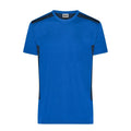 T-shirt Mens Workwear - Strong royal / XS - personalizzabile con logo