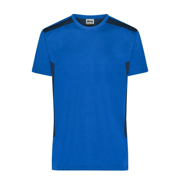 T-shirt Mens Workwear - Strong royal / XS - personalizzabile con logo