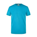 T-shirt Mens Workwear turquoise / XS - personalizzabile con logo
