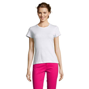 T-Shirt Mi Women'S  150 Bianco / L - personalizzabile con logo