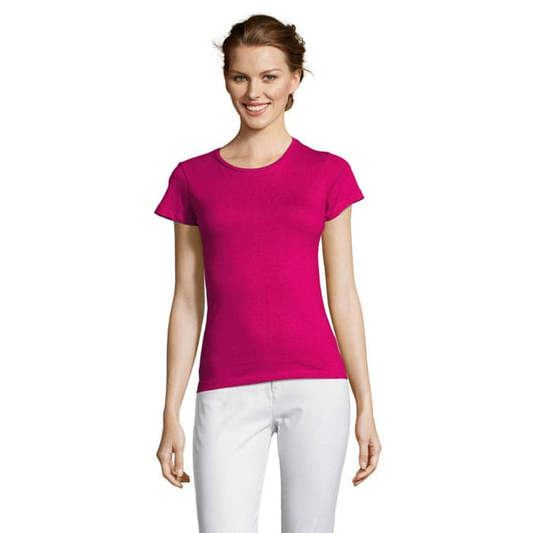 T-Shirt Mi Women'S  150 fucsia / S - personalizzabile con logo