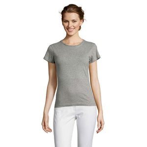 T-Shirt Mi Women'S  150 grigio / S - personalizzabile con logo