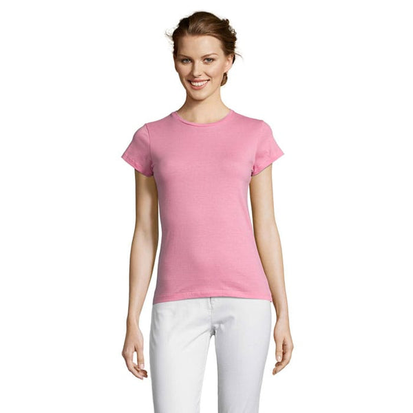 T-Shirt Mi Women'S  150 rosa / XXL - personalizzabile con logo