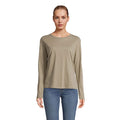 T-Shirt Monarch S Donna Kaki / XS - personalizzabile con logo