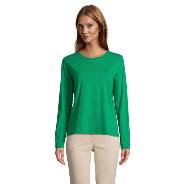 T-Shirt Monarch S Donna verde / XS - personalizzabile con logo