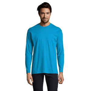 T-Shirt  Monarch Uomo 150G azzurro / S - personalizzabile con logo