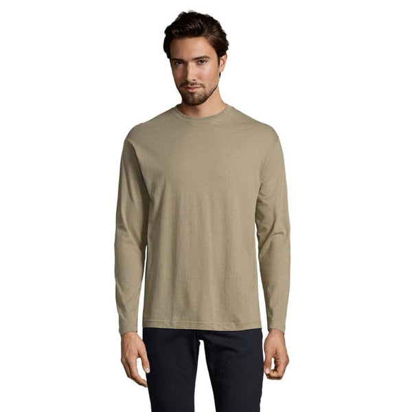 T-Shirt  Monarch Uomo 150G Kaki / S - personalizzabile con logo