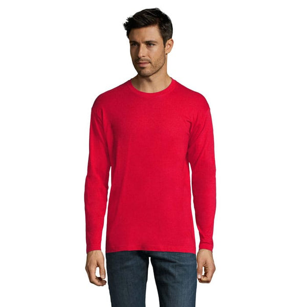 T-Shirt  Monarch Uomo 150G Rosso / S - personalizzabile con logo