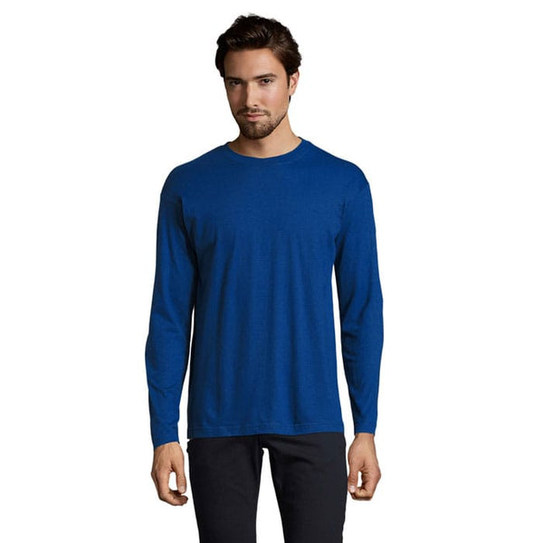 T-Shirt  Monarch Uomo 150G Ultramarino / S - personalizzabile con logo