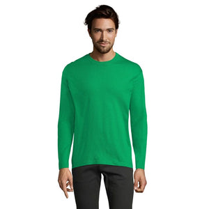 T-Shirt  Monarch Uomo 150G verde / S - personalizzabile con logo