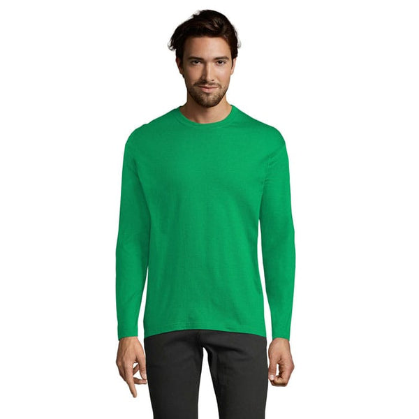 T-Shirt  Monarch Uomo 150G verde / S - personalizzabile con logo
