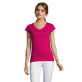 T-Shirt Moon Donna  150G fucsia / S - personalizzabile con logo