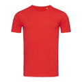 T-shirt Morgan Crew Neck rosso / S - personalizzabile con logo