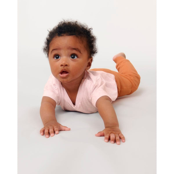 T-shirt neonato Iconic Baby Creator beige / 24-36 m/92-98cm - personalizzabile con logo