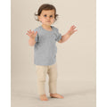 T-shirt neonato Iconic Baby Creator grigio / 0-6 m/56-68cm - personalizzabile con logo
