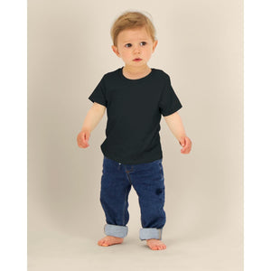 T-shirt neonato Iconic Baby Creator nero / 12-18 m/80-86cm - personalizzabile con logo