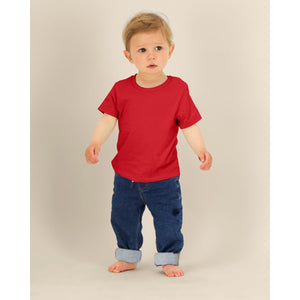 T-shirt neonato Iconic Baby Creator rosso / 24-36 m/92-98cm - personalizzabile con logo