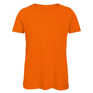T-shirt Organic Inspire donna arancione / XS - personalizzabile con logo