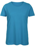 T-shirt Organic Inspire donna azzurro / S - personalizzabile con logo