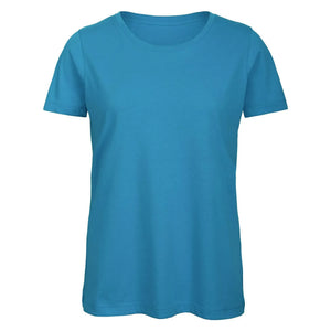 T-shirt Organic Inspire donna azzurro / XS - personalizzabile con logo