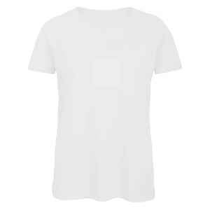 T-shirt Organic Inspire donna bianco / XS - personalizzabile con logo