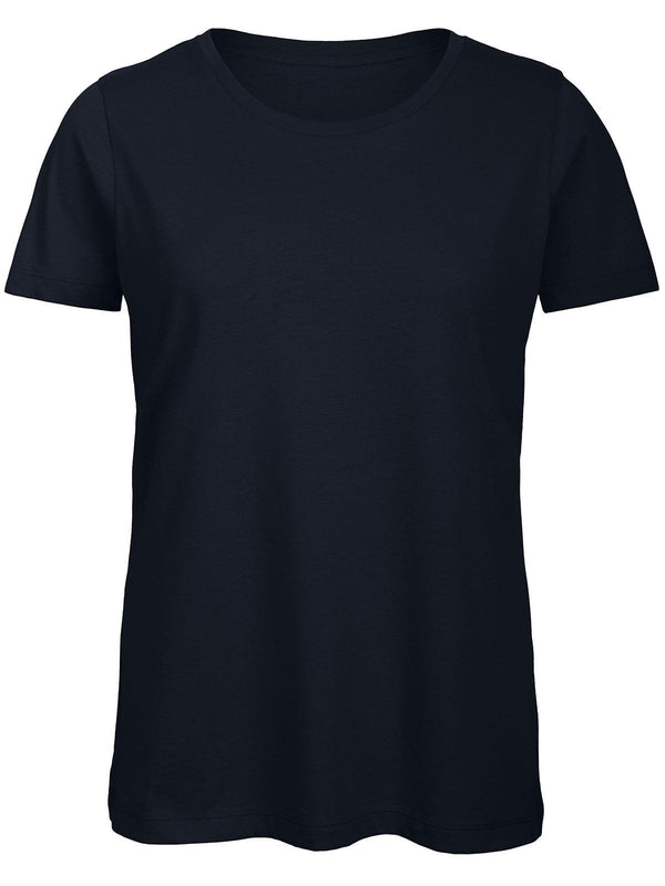 T-shirt Organic Inspire donna blu navy / S - personalizzabile con logo