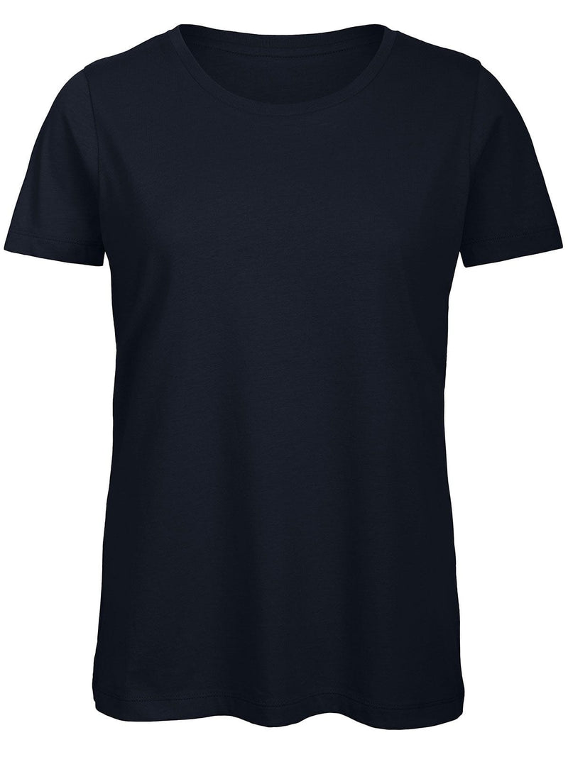 T-shirt Organic Inspire donna blu navy / S - personalizzabile con logo