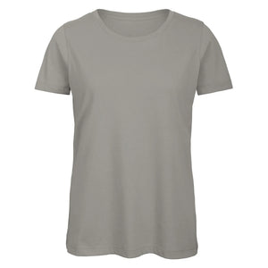 T-shirt Organic Inspire donna light grey / XS - personalizzabile con logo