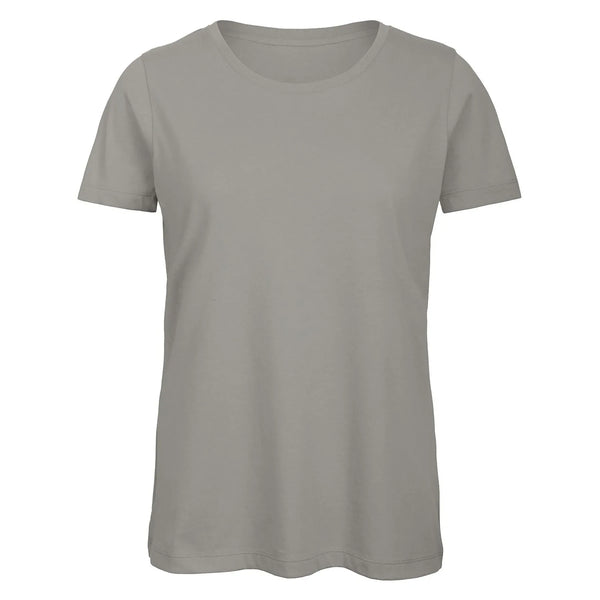 T-shirt Organic Inspire donna light grey / XS - personalizzabile con logo
