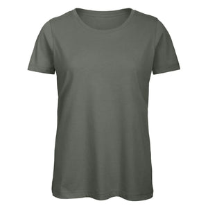 T-shirt Organic Inspire donna millennial khaki / XS - personalizzabile con logo