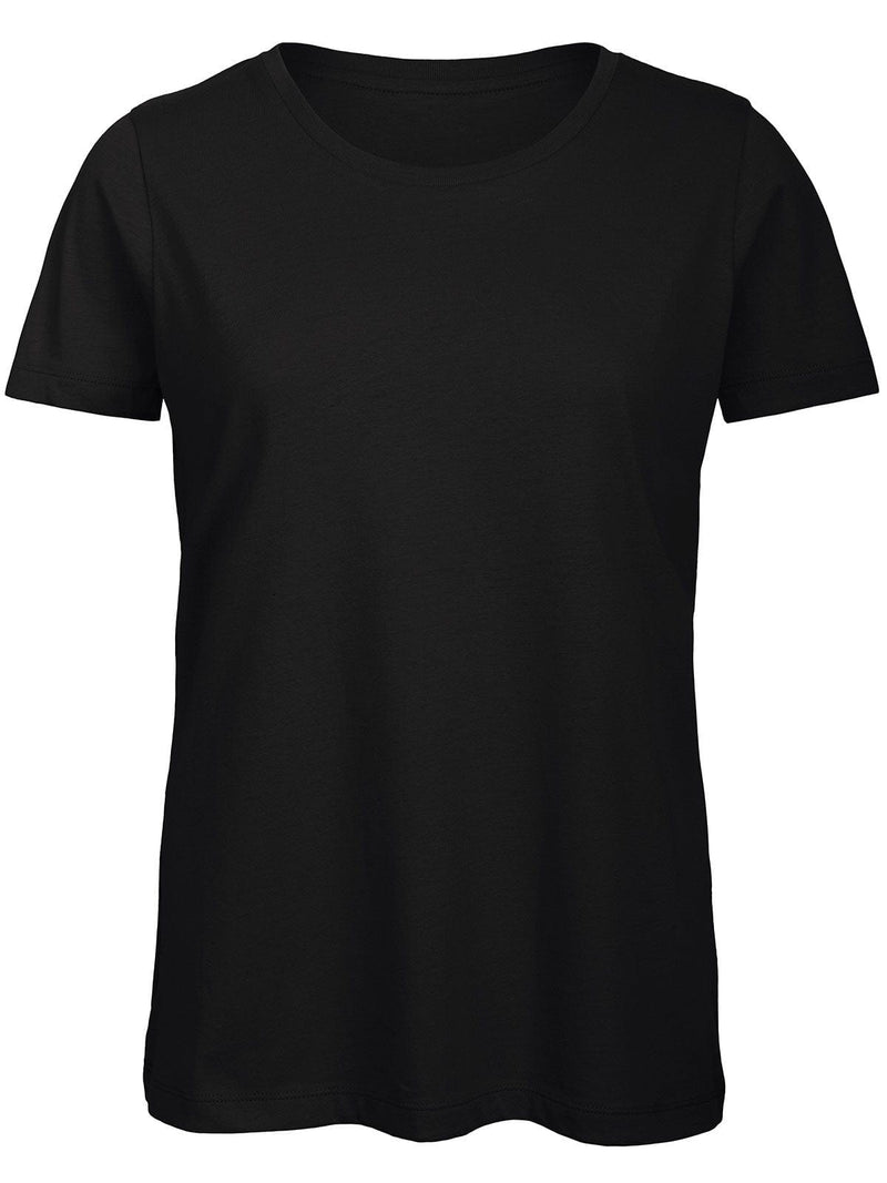 T-shirt Organic Inspire donna nero / S - personalizzabile con logo