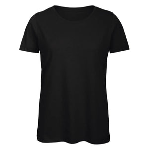 T-shirt Organic Inspire donna nero / XS - personalizzabile con logo