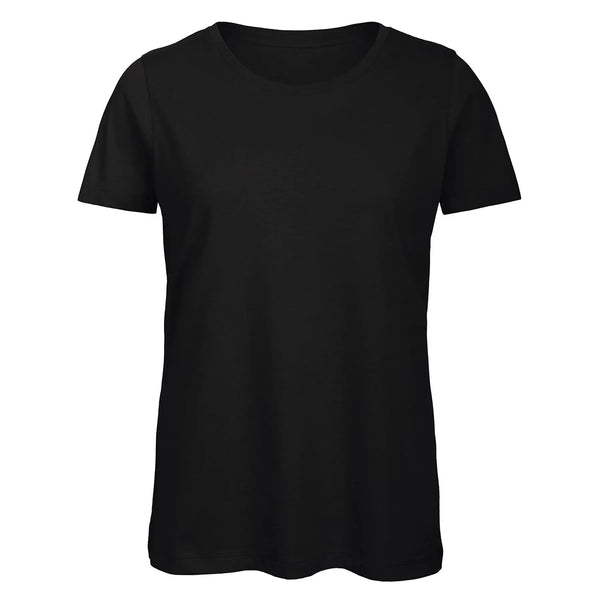 T-shirt Organic Inspire donna nero / XS - personalizzabile con logo