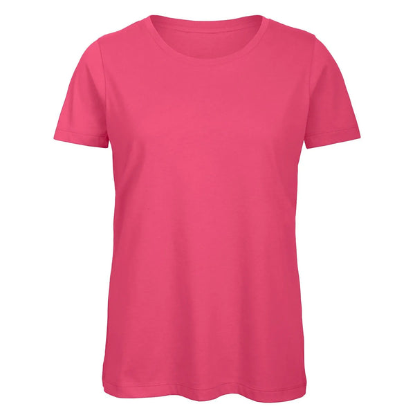T-shirt Organic Inspire donna rosa / XS - personalizzabile con logo