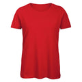 T-shirt Organic Inspire donna rosso / XS - personalizzabile con logo