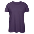 T-shirt Organic Inspire donna viola / XS - personalizzabile con logo