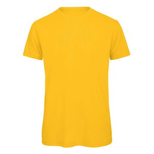 T-shirt Organic Inspire giallo / S - personalizzabile con logo