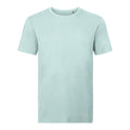 T-shirt Organic Russel azzurro / XS - personalizzabile con logo